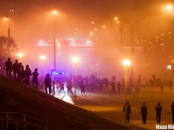 Как разгоняли протесты после выборов в Беларуси: хронология и фото ночных событий