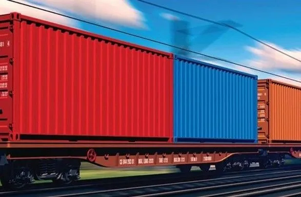 В Украину прибыли два контейнерных поезда из Китая