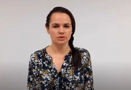 Тіхановська записала нове відеозвернення в день народження чоловіка