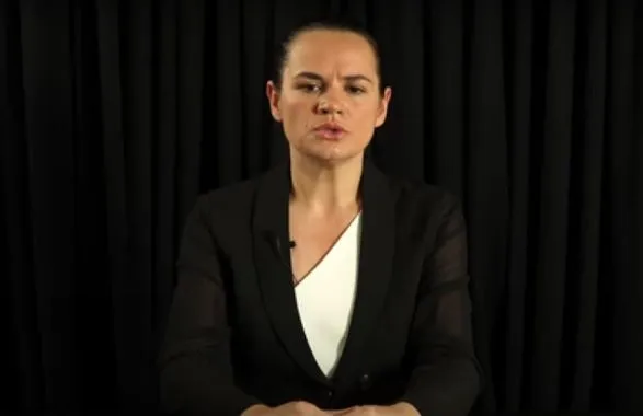 Тіхановська записала відеозвернення до лідерів ЄС