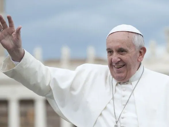 Папа Римский по случаю Дня Независимости пожелал украинцам мира и процветания