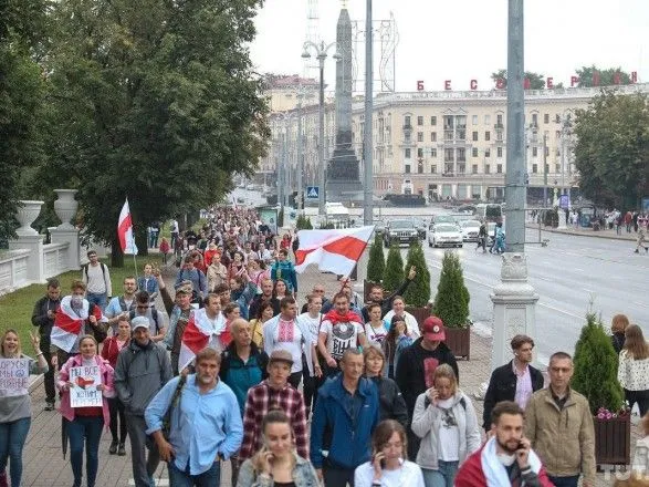 У Мінську відбувається "Марш нової Білорусі"