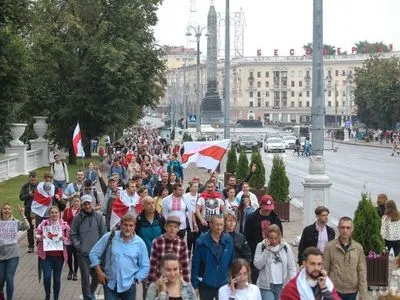 В Минске проходит "Марш новой Беларуси"