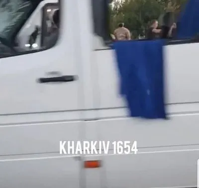 Расстрел автобуса под Харьковом: в МВД отреагировали на конфликт между сторонниками разных политсил