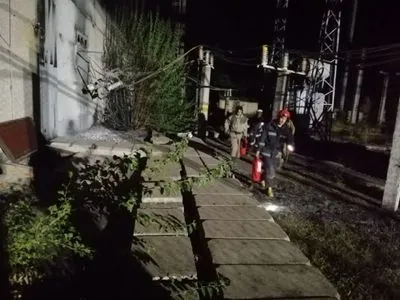 На территории Одесского НПЗ произошел пожар