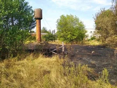 В Житомирской области чуть не сгорели кладбище и дом культуры