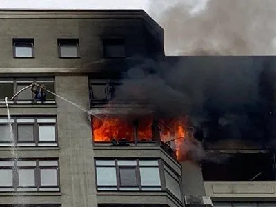 Пожар в столичной многоэтажке: в квартире обнаружили тело мужчины