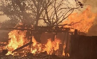 Лазебная о пожаре в Харьковской области: 33 человека были вынуждены покинуть свои дома