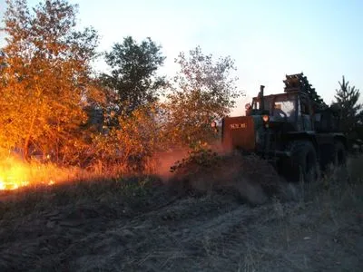 Пожежі на Луганщині: у Міноборони підозрюють підпал