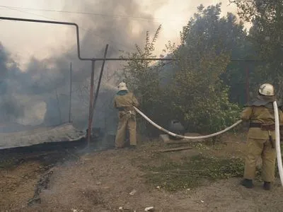 Пожары в Луганской и Харьковской областях: Зеленскому доложили о ситуации
