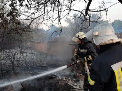 Пожежі на Луганщині: три осередки загасили, досі горить ще на трьох