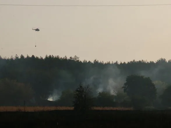 Природный пожар в Харьковской области локализовали