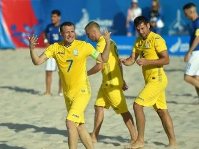 Разгромный выигрыш принес Украине медали Суперфинала Евролиги по пляжному футболу