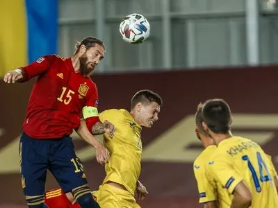 Збірна України зазнала розгромного фіаско у грі з Іспанією