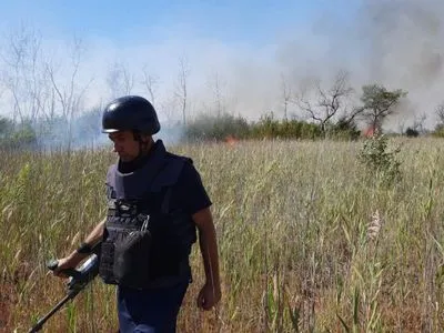 На Луганщині ліквідували загрозу пожеж для населених пунктів
