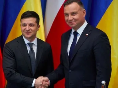 Зеленский анонсировал второй визит Дуды в Украину