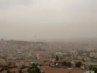 Анкару накрыла песчаная буря