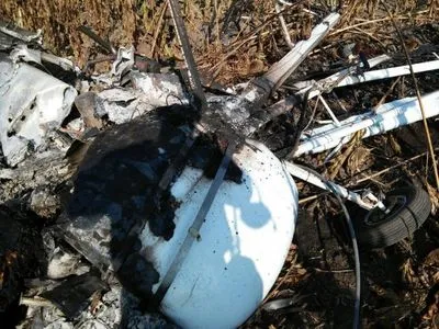 На Сумщині впав легкомоторний літак, пілот загинув