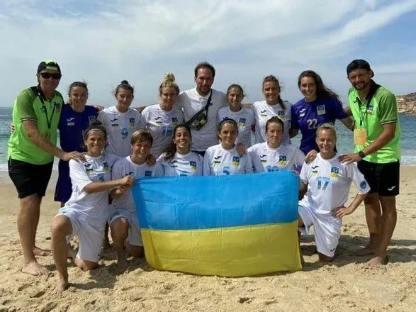 Павелко привітав "Мрію-2006" з перемогою в жіночій пляжній ЛЧ