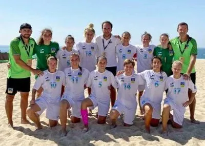 Украинская команда выиграла Кубок европейских чемпионов по пляжному футболу