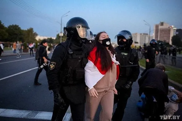 Протести у Білорусі: після інавгурації Лукашенка за вечір затримали 259 людей