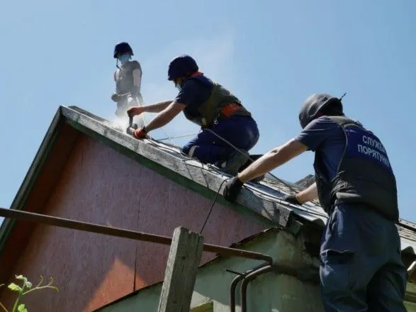 З початку червня на Донеччині відновили понад 900 зруйнованих будинків – ДСНС