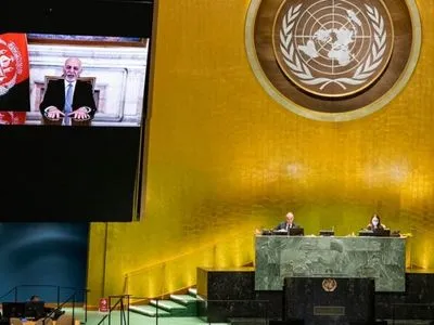 Президент Афганістану в ООН заявив, що переговорів з талібами недостатньо