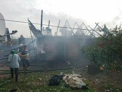 На Чернігівщині під час пожежі загинула 5-річна дитина