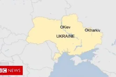 После реакции посольства в BBC извинились за публикацию карты Украины без Крыма