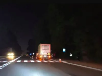 Во Львовской области грузовик DAF сбил насмерть пешехода