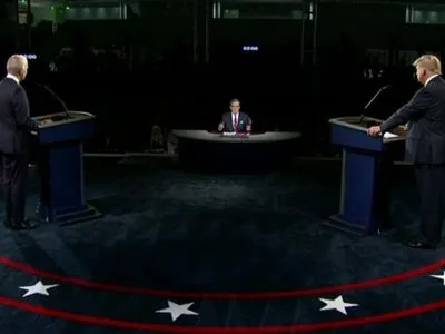 Трамп і Байден розпочали перші передвиборні теледебати