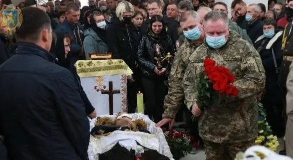 Авиакатастрофа под Чугуевом: на Львовщине похоронили погибшего курсанта