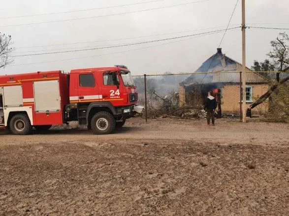З'явилося відео ймовірного підпалу, що міг спричинити пожежі на Луганщині