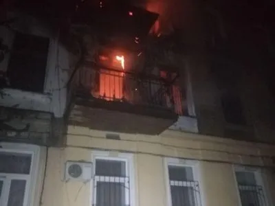 В Одессе горел многоквартирный дом, есть пострадавшие