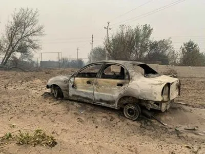 Пожежі на Луганщині: досі гасять кілька осередків