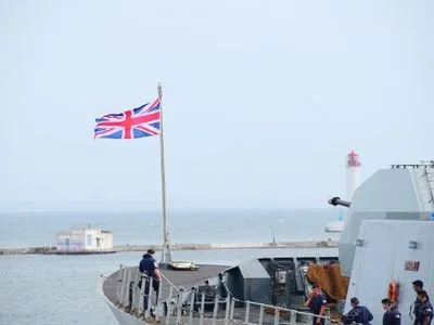 Британский эсминец Dragon прибыл в Одесский порт