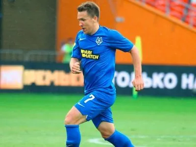 Російський клуб через два місяці розірвав контракт з українським футболістом