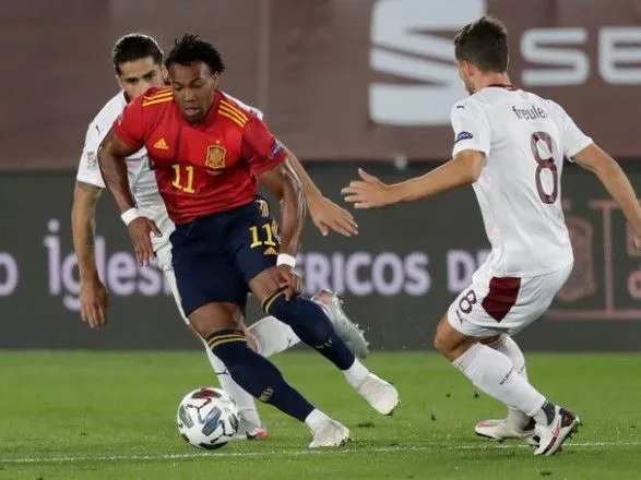 Збірна Іспанії здобула другий виграш в розіграші Ліги націй