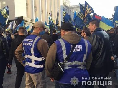 Полиция заявила, что марш в Киеве прошел без нарушений