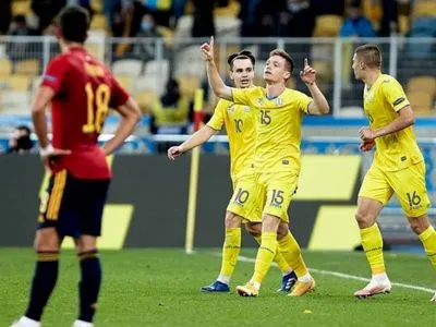 В сборной Украины показали тактический план матча с Испанией