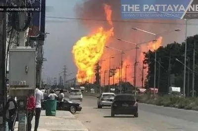 У Таїланді вибухнув газопровід, є загиблі та поранені