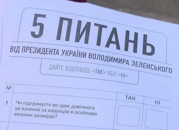 У Черкасах бланки "опитування Зеленського" роздавала член ДВК прямо на дільниці - КВУ