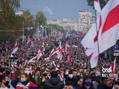 У Білорусії в ході акцій протесту затримали 290 людей