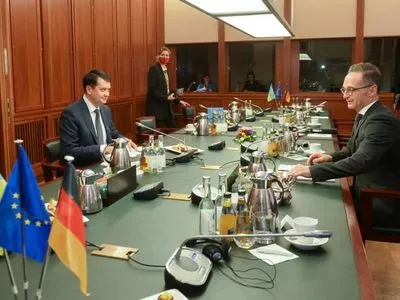 Разумков встретился с главой МИД Германии: говорили о "Нормандском формате" и Донбассе