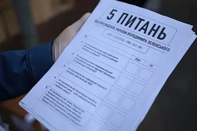 Бланки з "опитування Зеленського" знайшли на смітнику: у "Слузі народу" не виключили, що це зайві