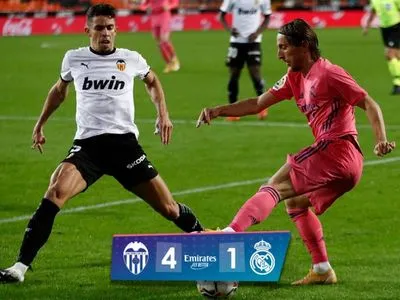 Три пенальті у ворота "Реалу": клуб Луніна зазнав розгромної поразки в Ла Лізі