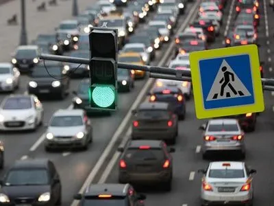В Киеве на дорогах заметны незначительные пробки