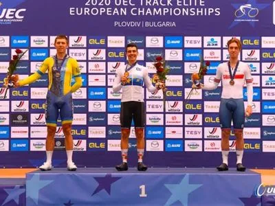 Збірна України здобула ще дві медалі чемпіонату Європи з велотреку
