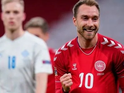 Лига наций: дубль полузащитника "Интера" принес Дании третью подряд победу