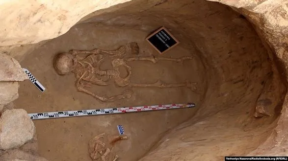 На Хортиці виявили древнє поховання скіфського воїна